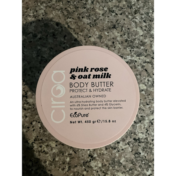 Ciroa Rose & Goat’s Milk Body Butter Repair & Moisturize‎ 15.8 fl oz - Picture 4 of 5